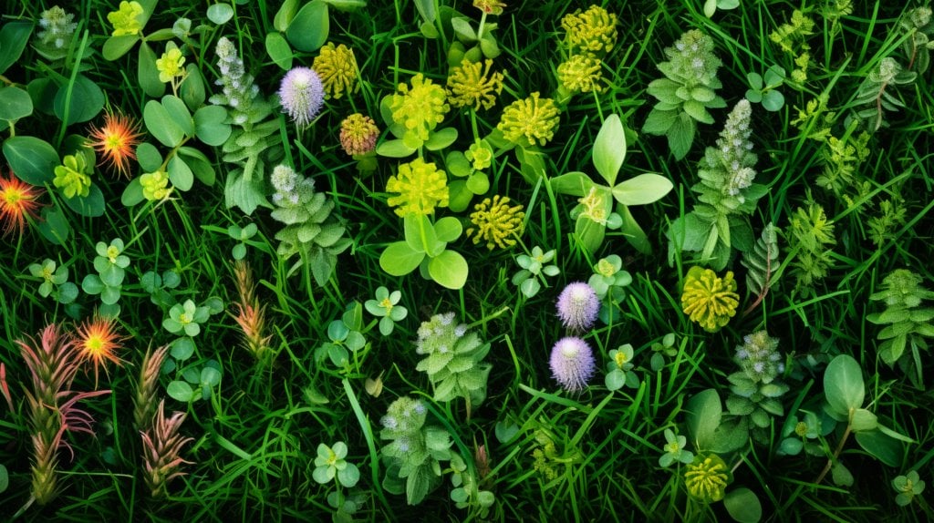 Different types of sticker plants.