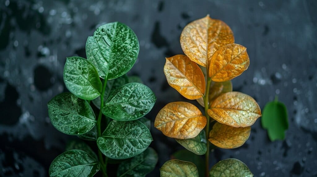 Healthy Chinese Money Plant with care tools.