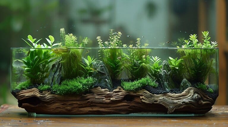 Lush Java Fern aquarium in 2024.