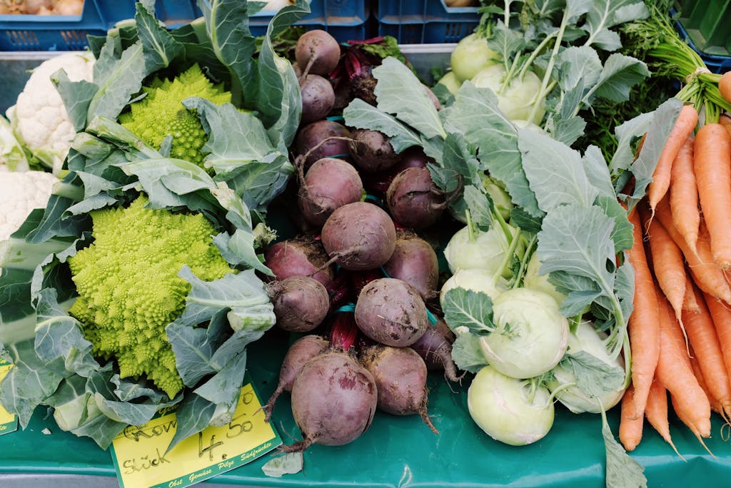 Cauliflower journey from field to store