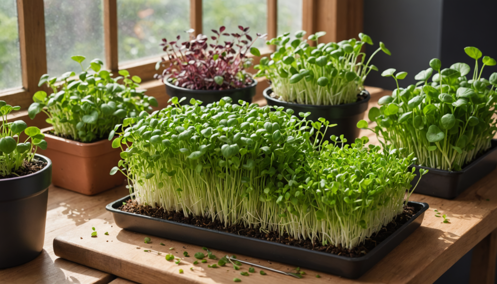 Tips for Harvesting Microgreens to Maximize Regrowth