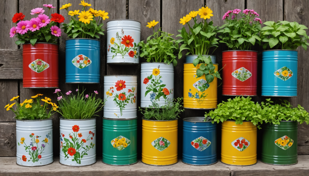 Introduction to Tin Cans as Planters