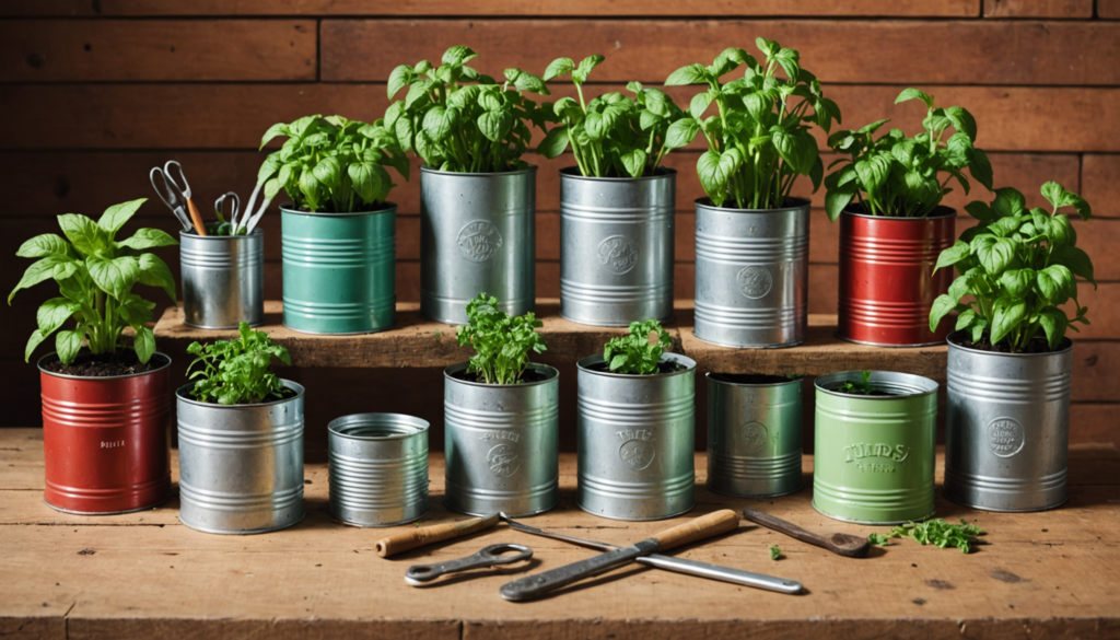 Step-by-Step Guide to Creating DIY Tin Can Planters