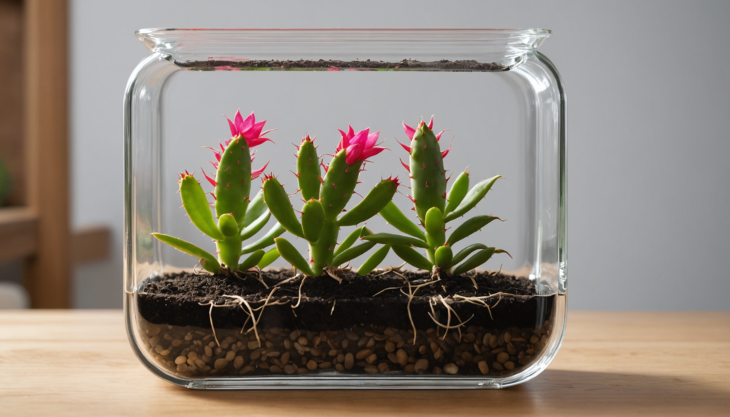 Rooting Christmas Cactus in Water vs Soil