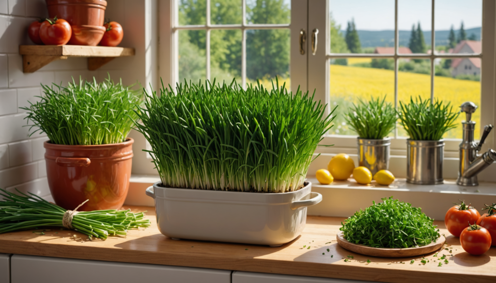 How to Plant Chives Indoors for Year-Round Harvesting 4 Benefits of Growing Chives Indoors