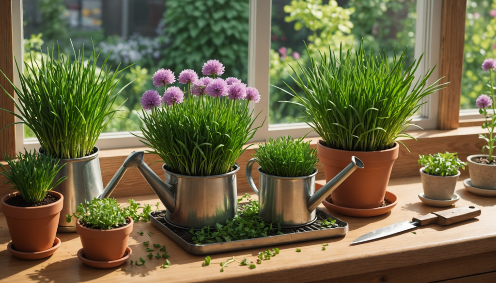 How to Plant Chives Indoors for Year-Round Harvesting 2 How to Plant Chives Indoors for Year-Round Harvesting