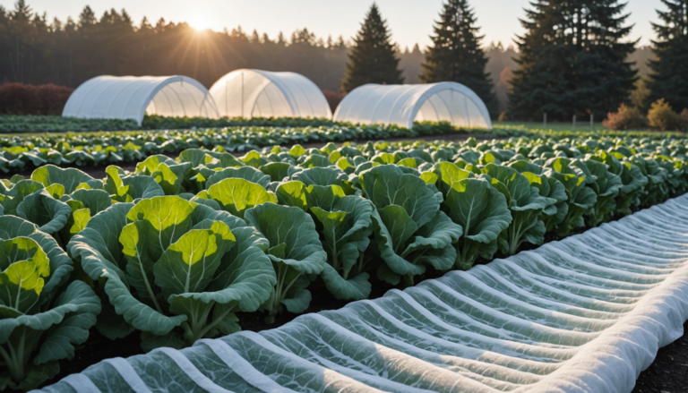 How to cover plants with frost cloth feat image